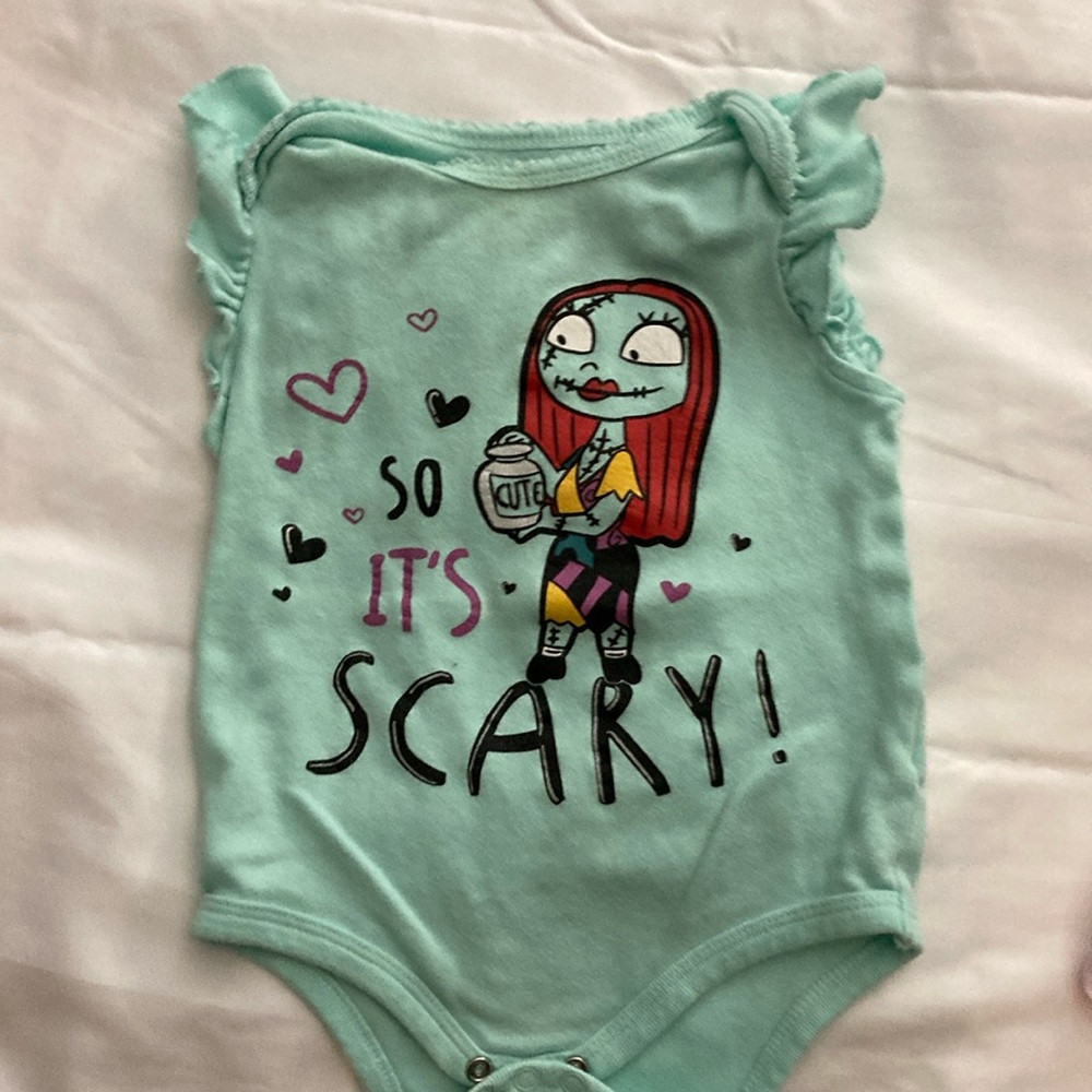 The Nightmare Before Christmas Onesies. 12 Months. Set of 2. Great Condition.